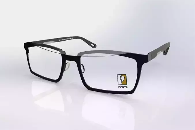 Optical frame 1 3D model