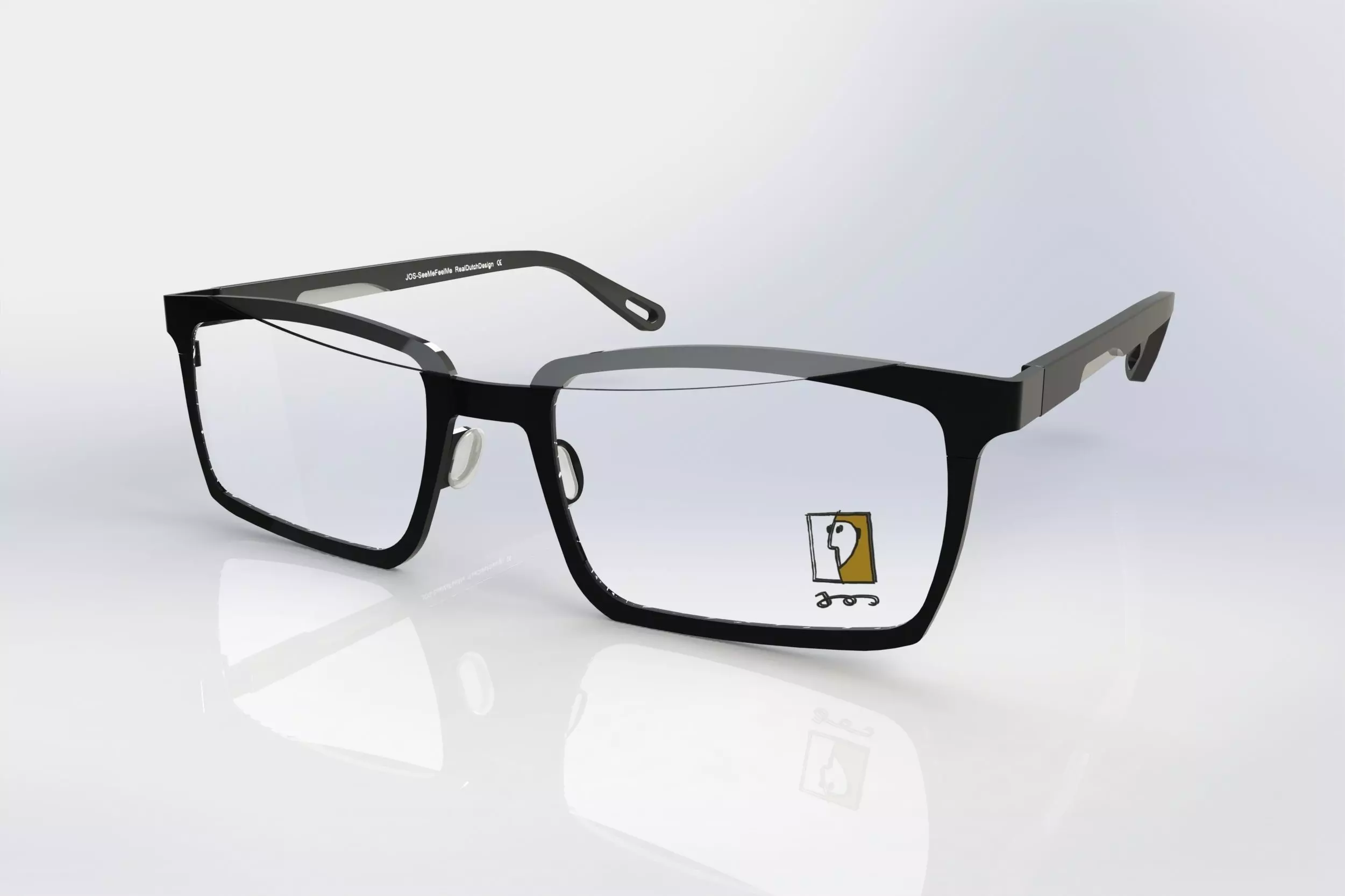 Optical frame 1 3D model_0