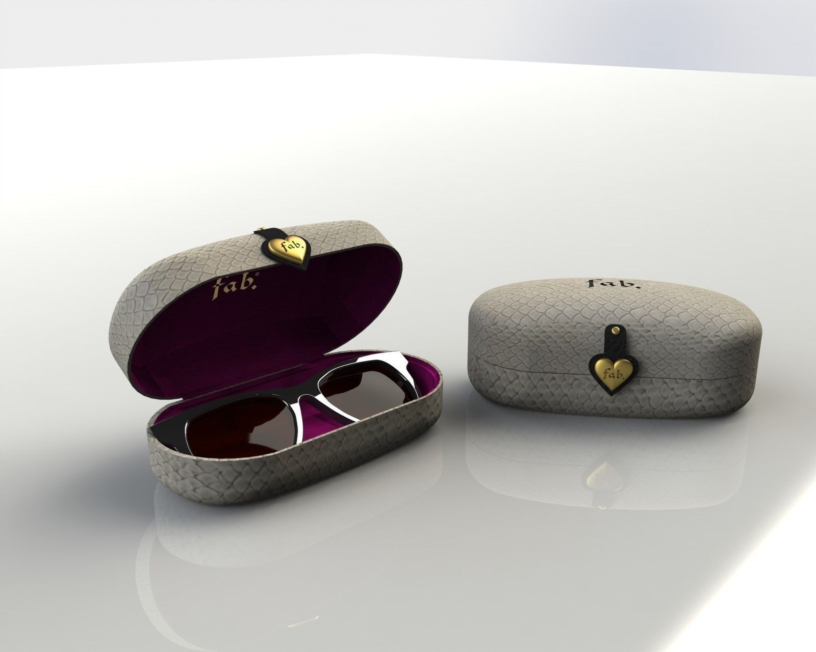 Wayfarer sunglasses Free 3D model_1