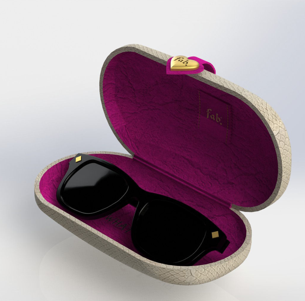 Wayfarer sunglasses Free 3D model_8