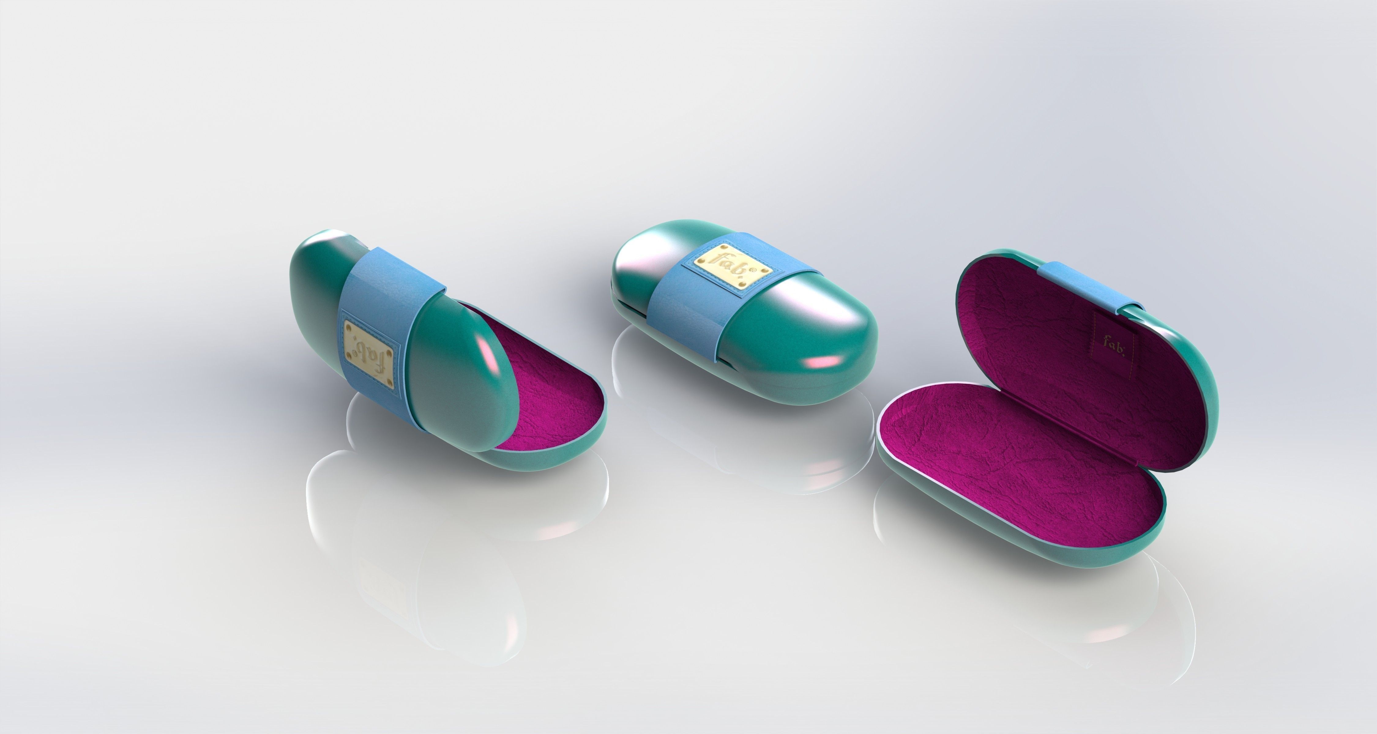 Wayfarer sunglasses Free 3D model_3