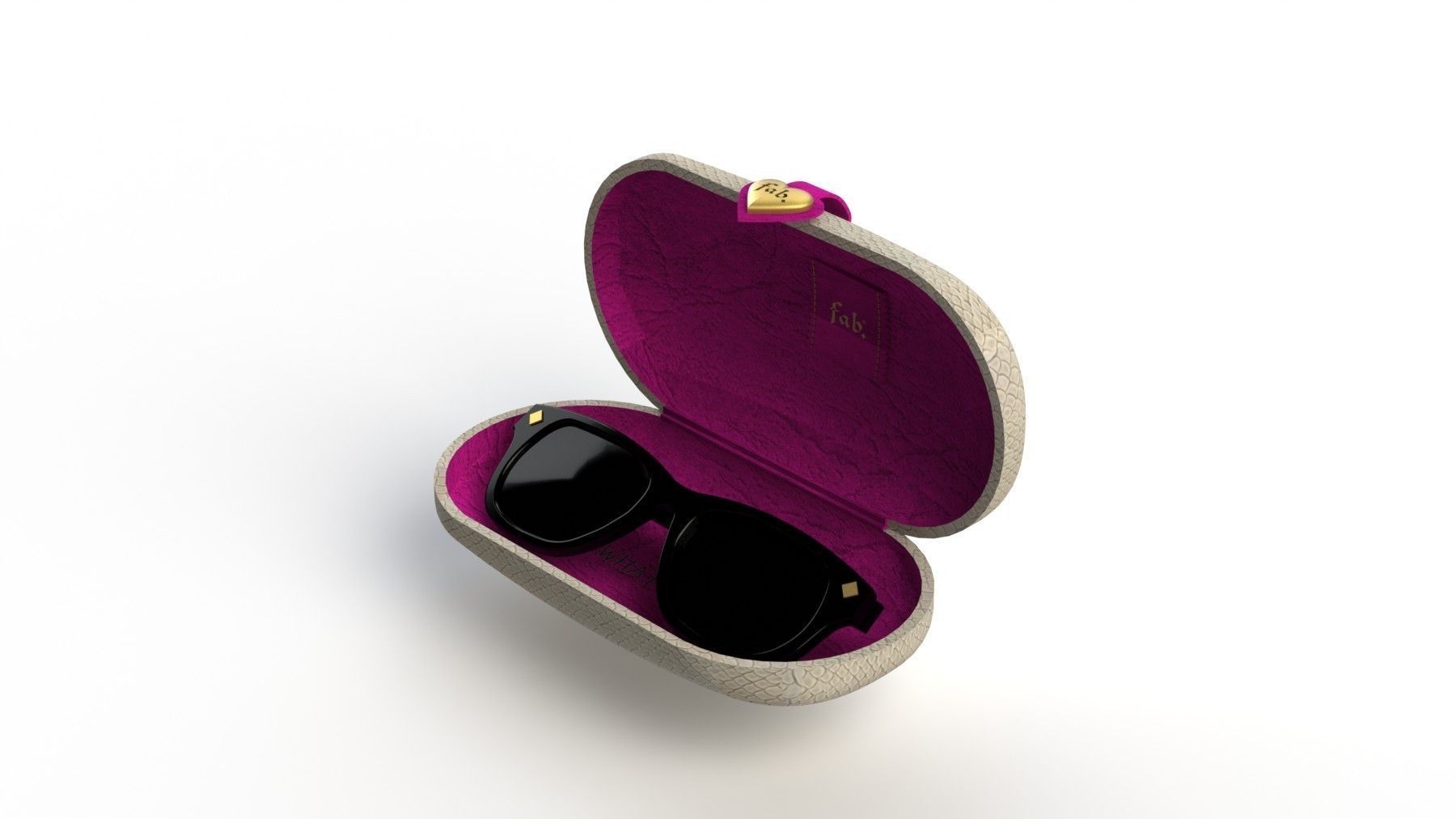 Wayfarer sunglasses Free 3D model_9