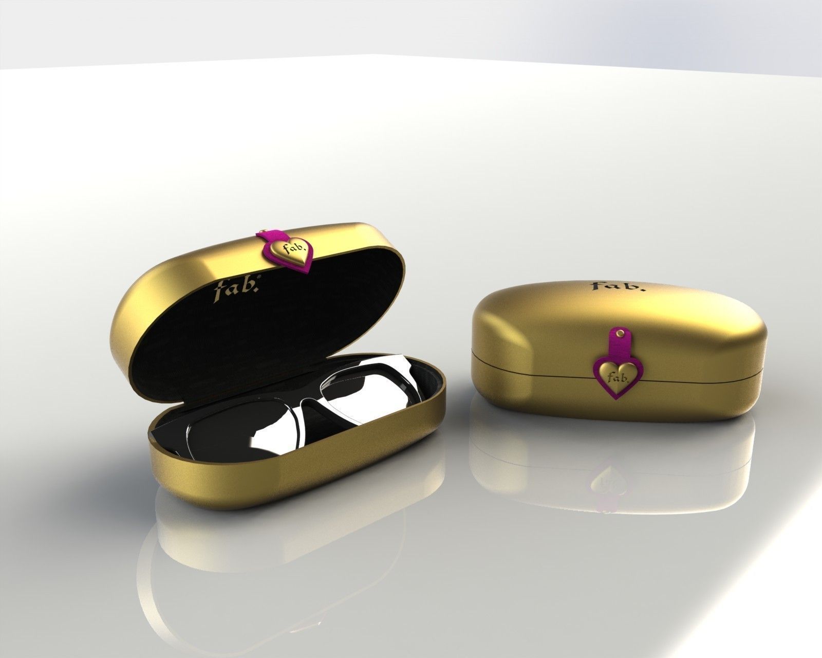 Wayfarer sunglasses Free 3D model_14