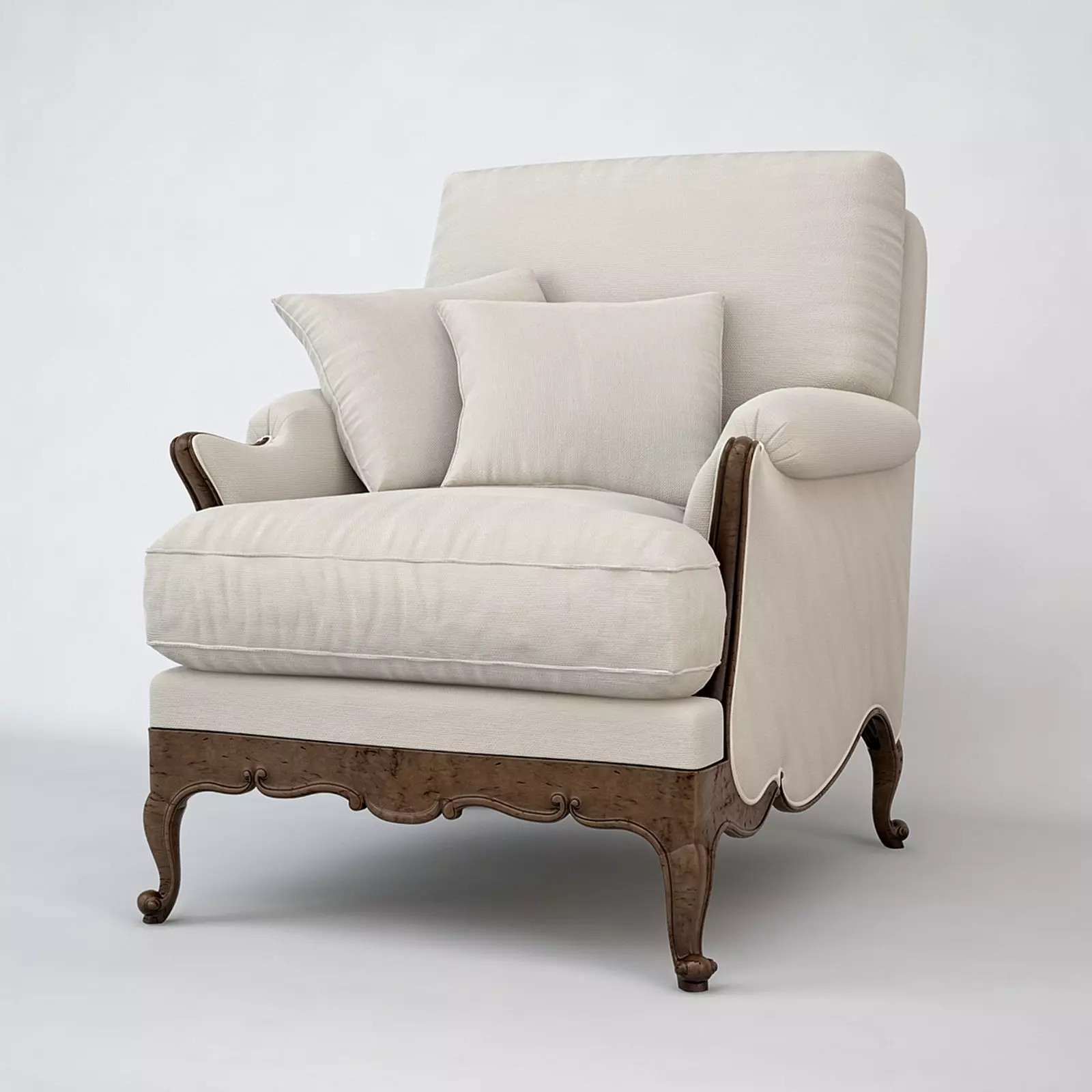 Armchair Salda 8507 3D model