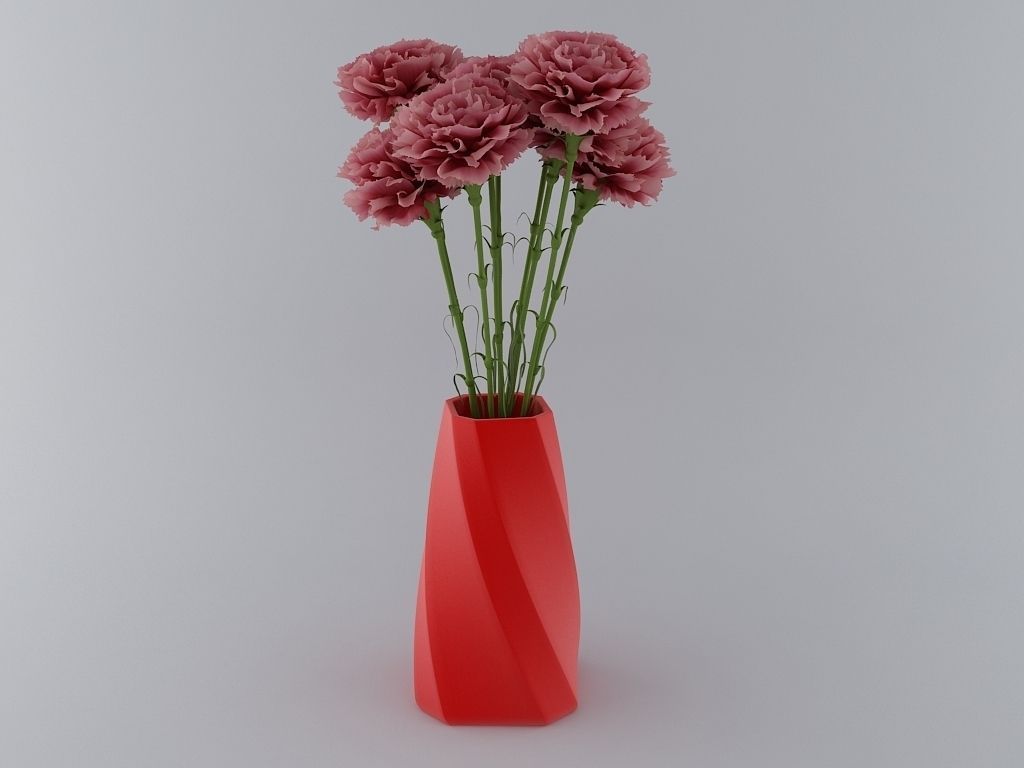 Flower Pot 3D Print Ready Model 3D print model_2