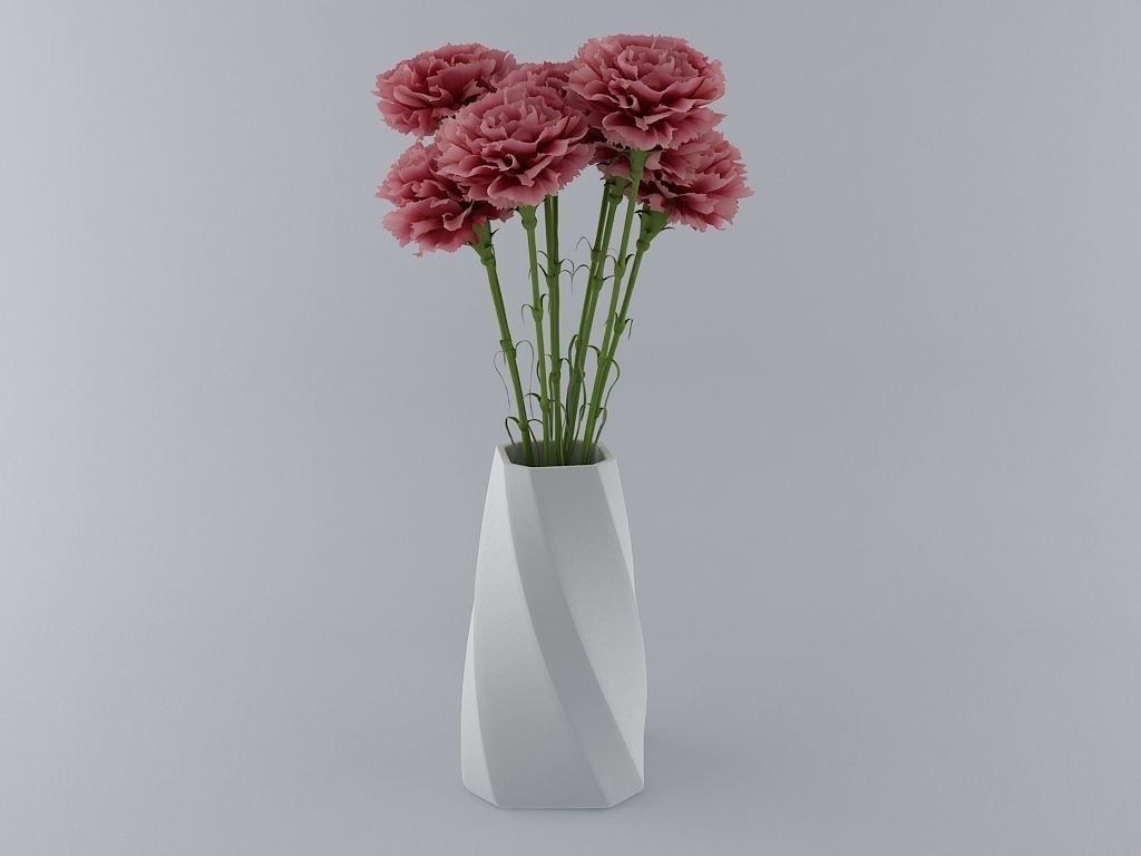 Flower Pot 3D Print Ready Model 3D print model_5