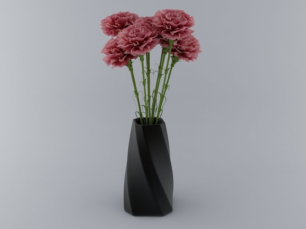 Flower Pot 3D Print Ready Model 3D print model_1