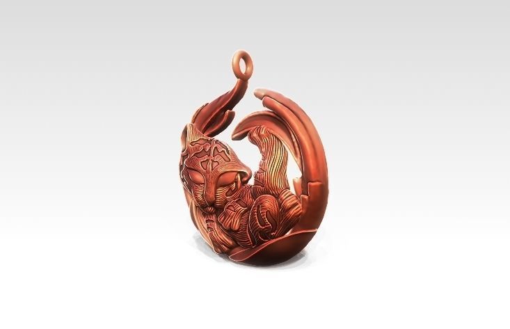 Tigra sleep MAGERIT replica 3D print model_4