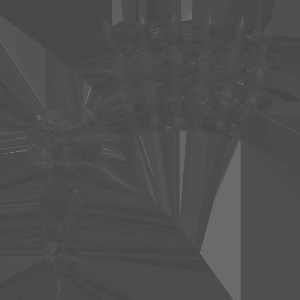 WALL TORCH Low-poly 3D model_2