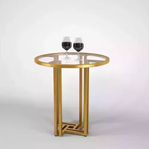Andrew Martin Evelyn Side Table 3D model