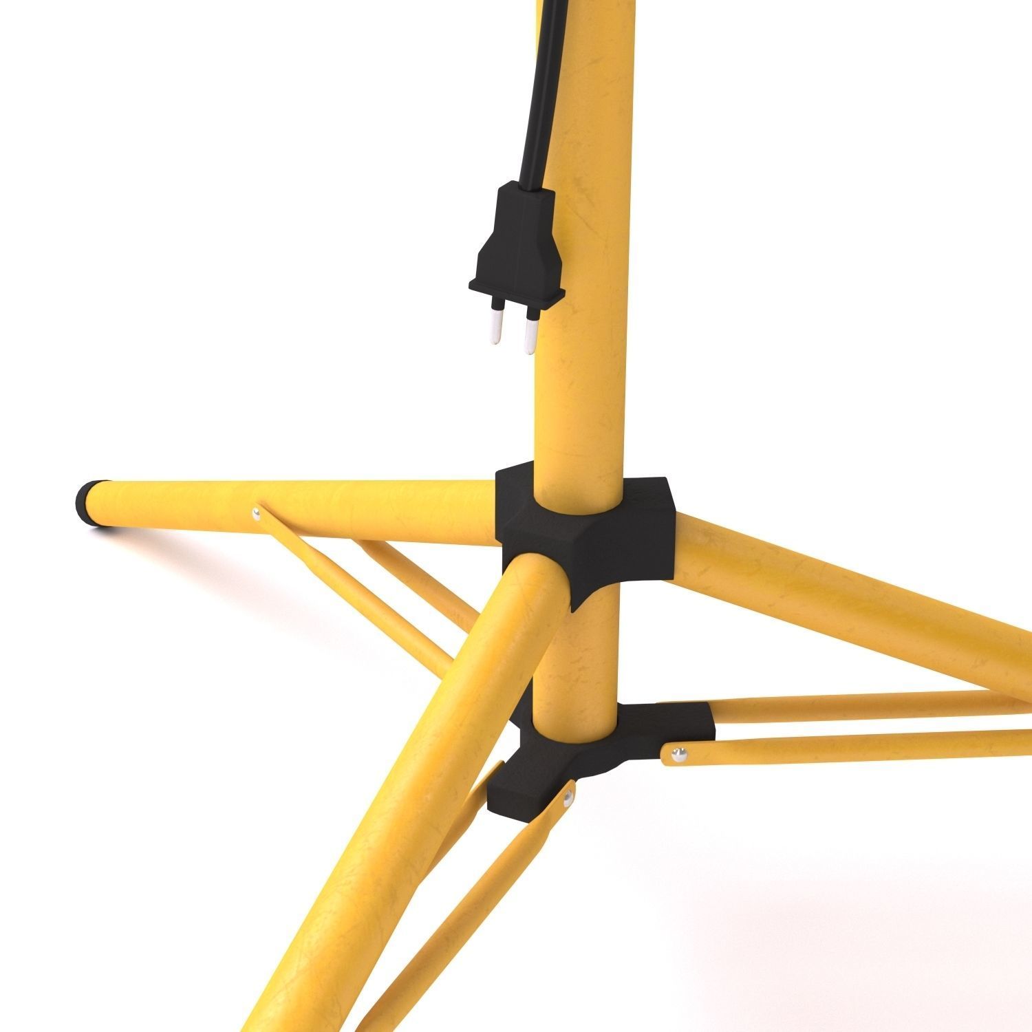 Tripod Construction Worklight 3D model_4