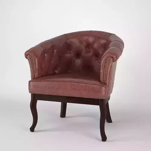 Armchair Cabriole 3D model