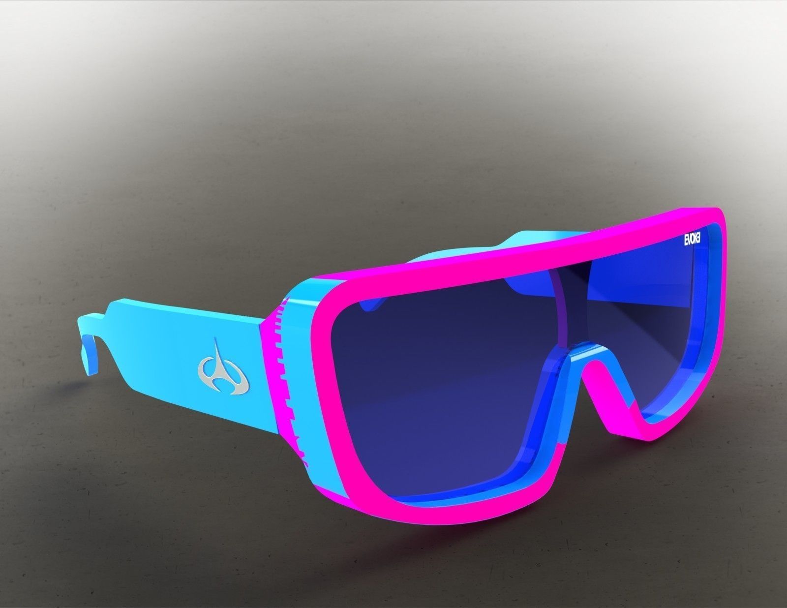 Evoke Amplifier Sunglasses shield 3D model_10