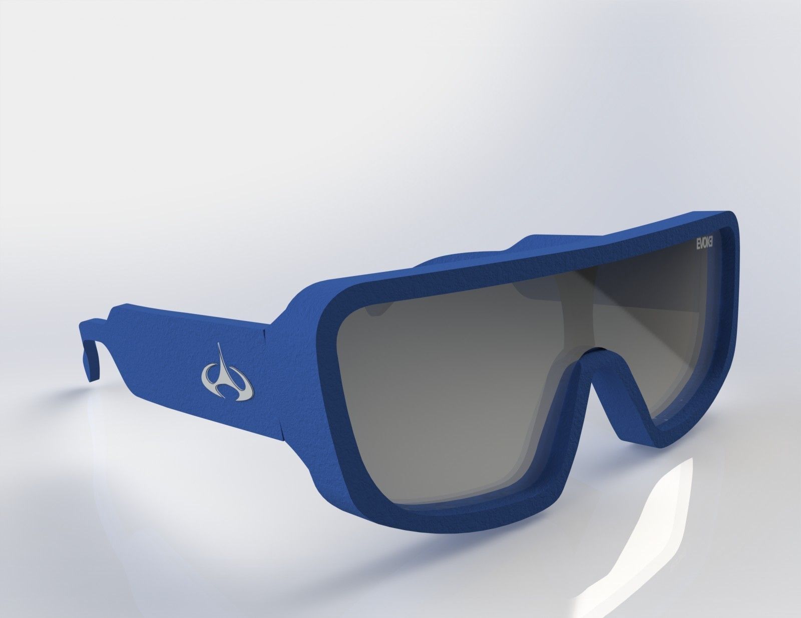 Evoke Amplifier Sunglasses shield 3D model_2