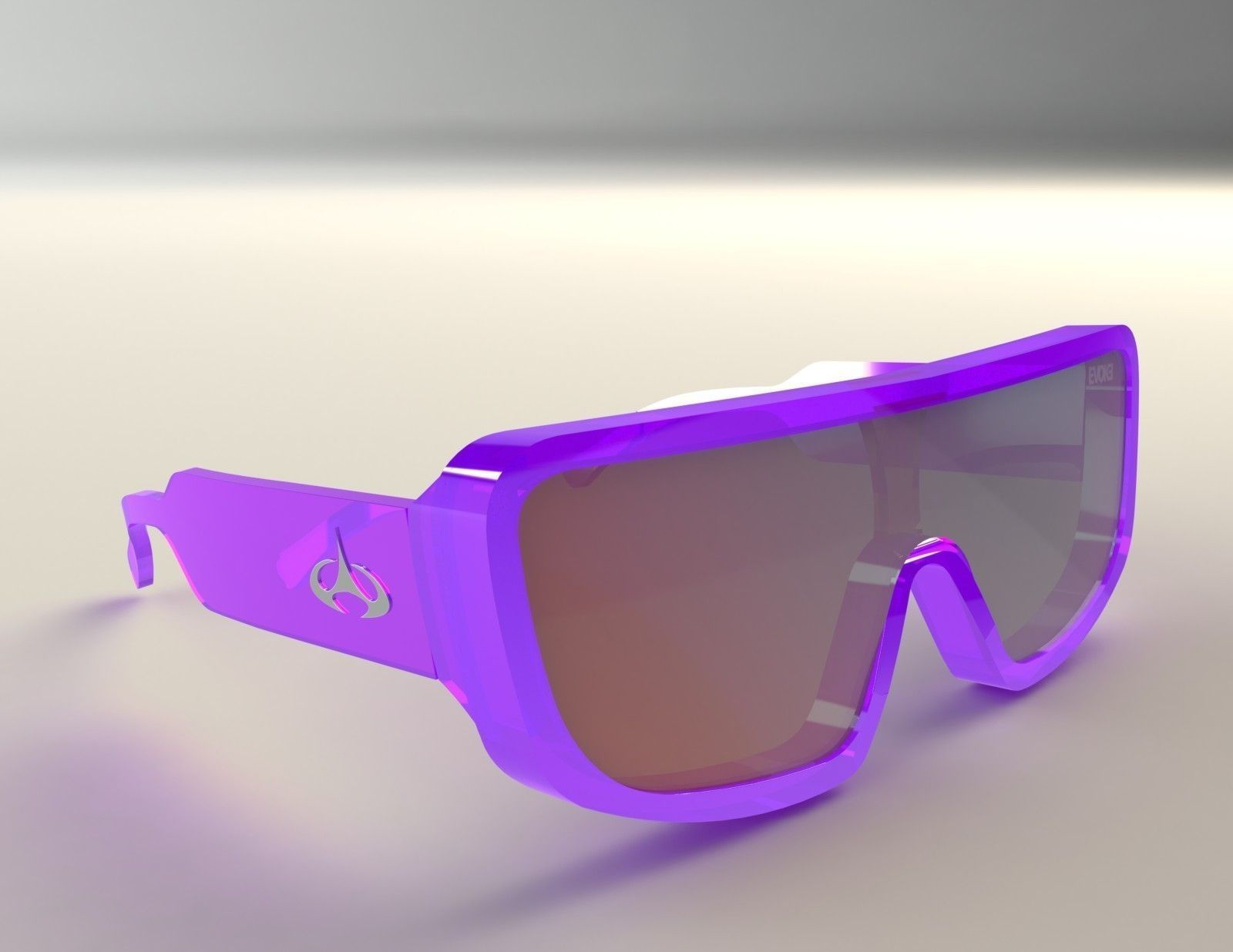 Evoke Amplifier Sunglasses shield 3D model_1