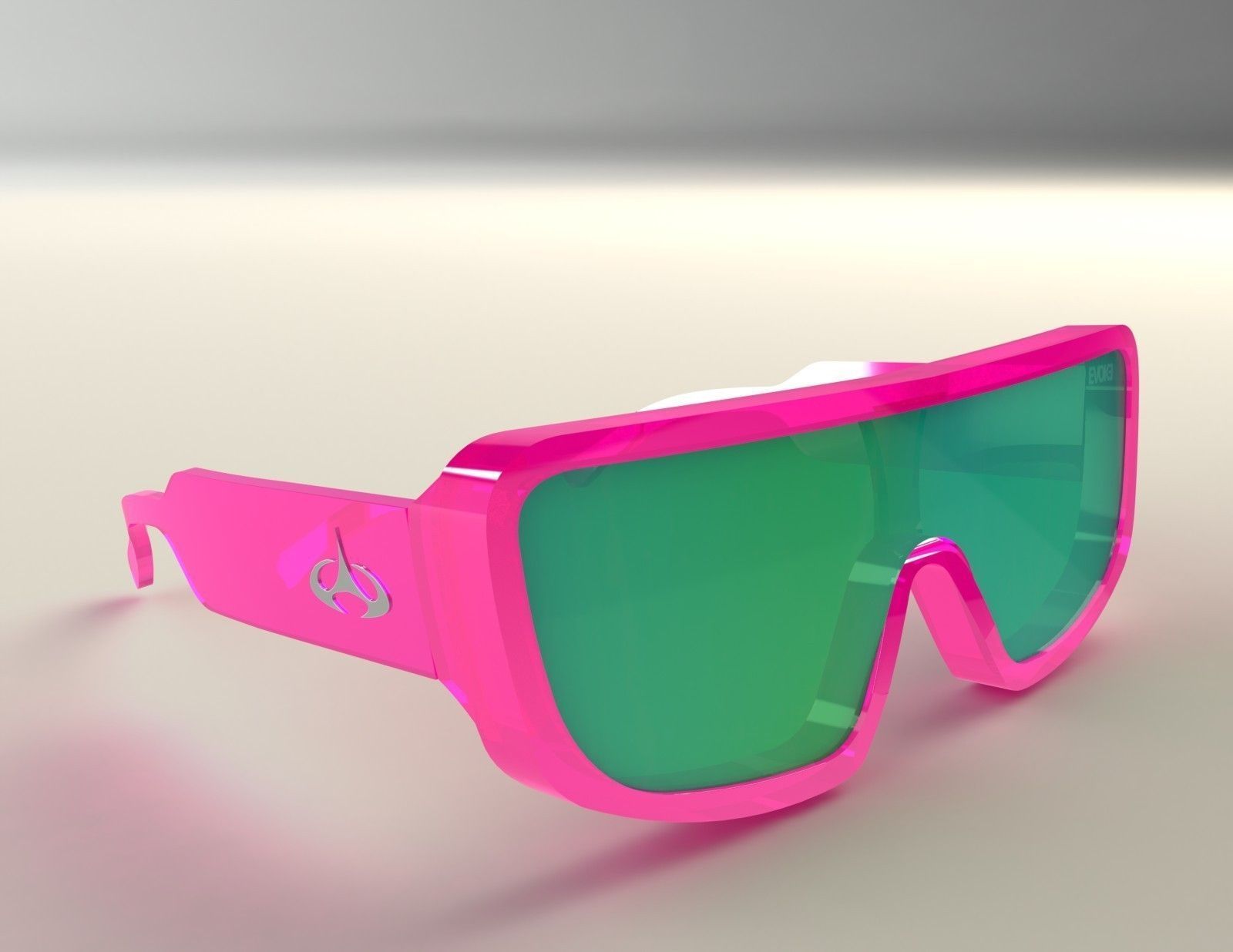 Evoke Amplifier Sunglasses shield 3D model_3