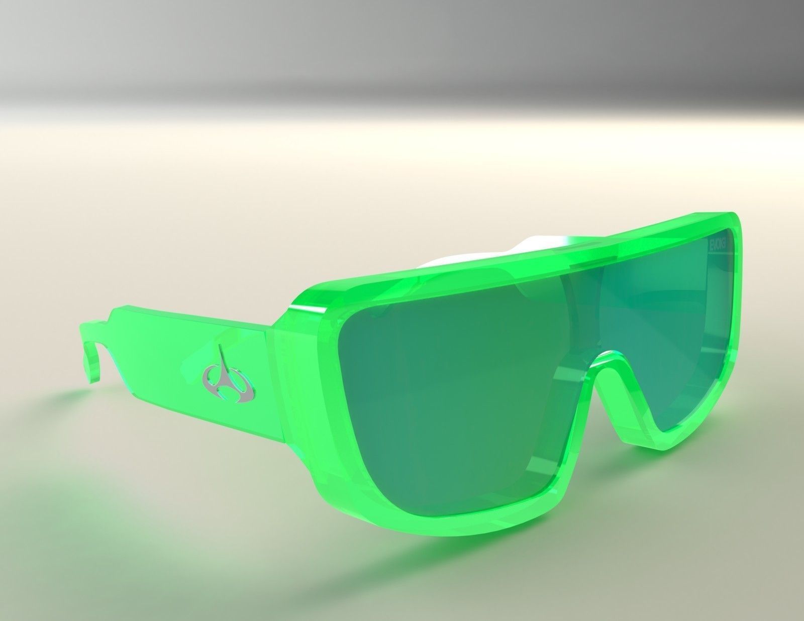Evoke Amplifier Sunglasses shield 3D model_4