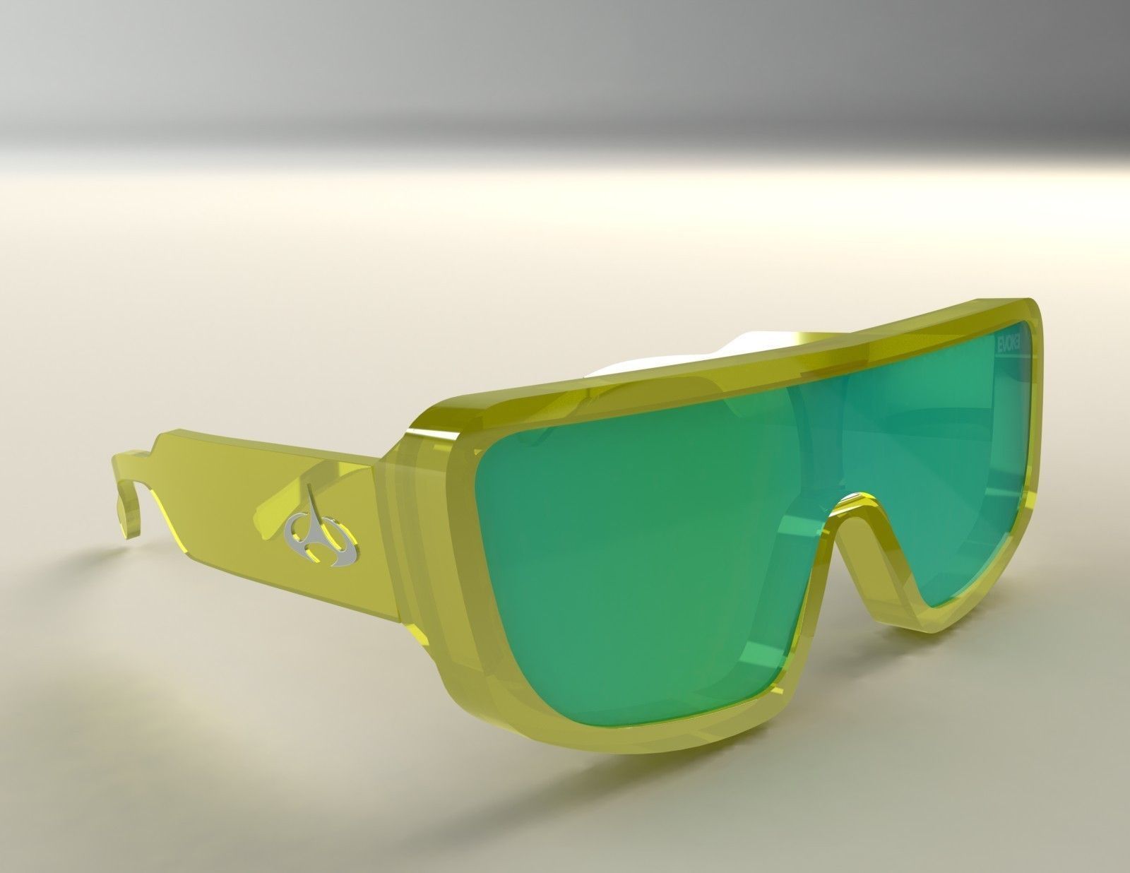 Evoke Amplifier Sunglasses shield 3D model_8
