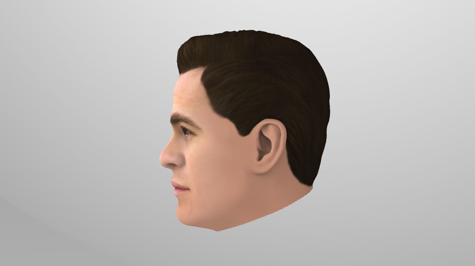 Chris Pine 3D model_11