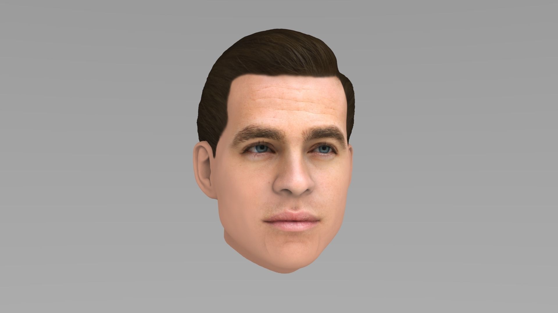 Chris Pine 3D model_3