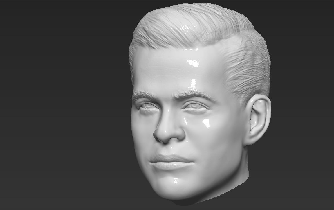 Chris Pine 3D model_25