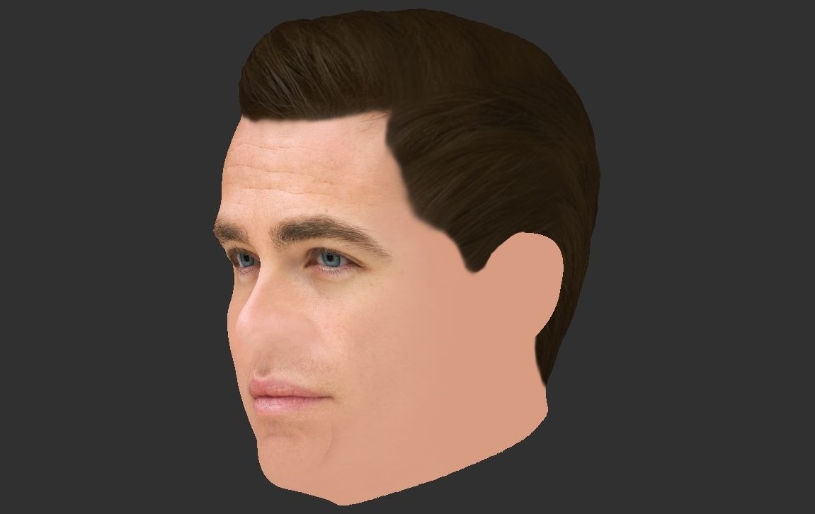 Chris Pine 3D model_23