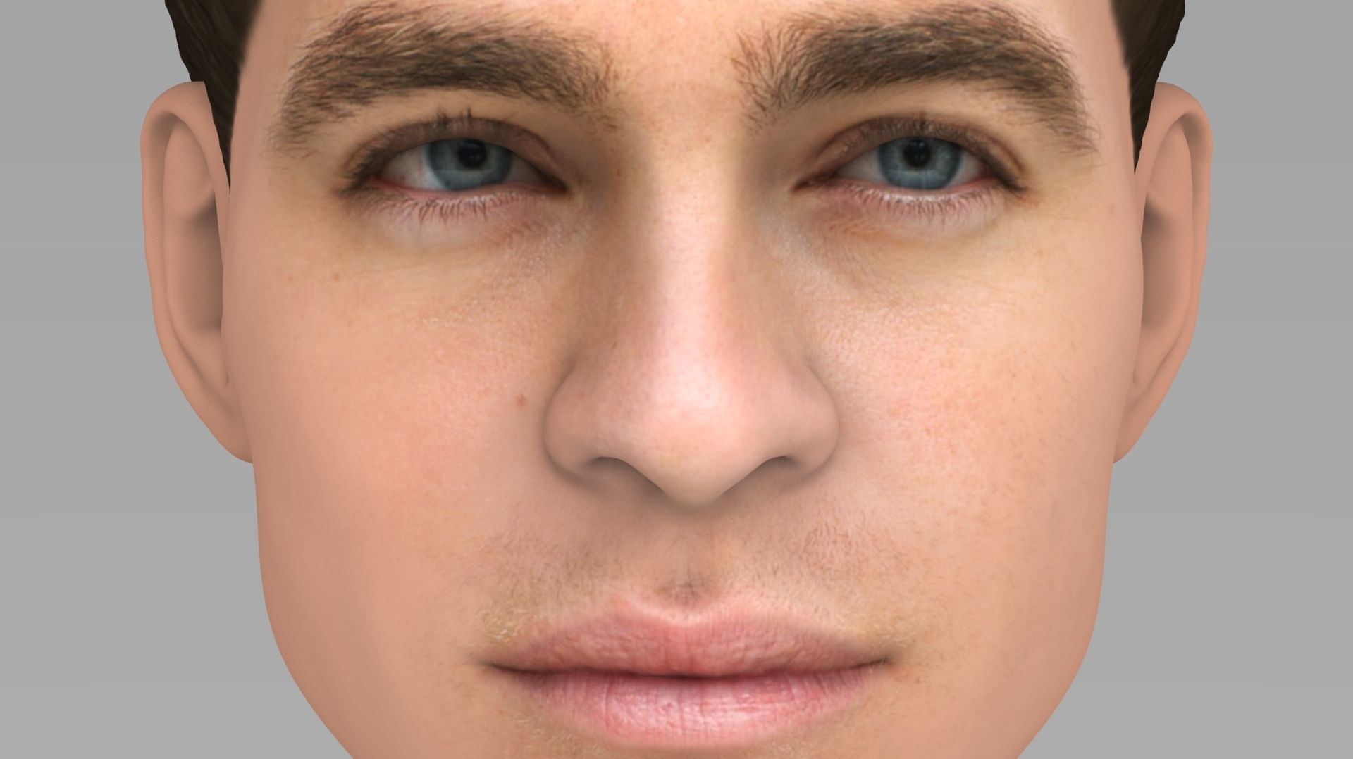 Chris Pine 3D model_19