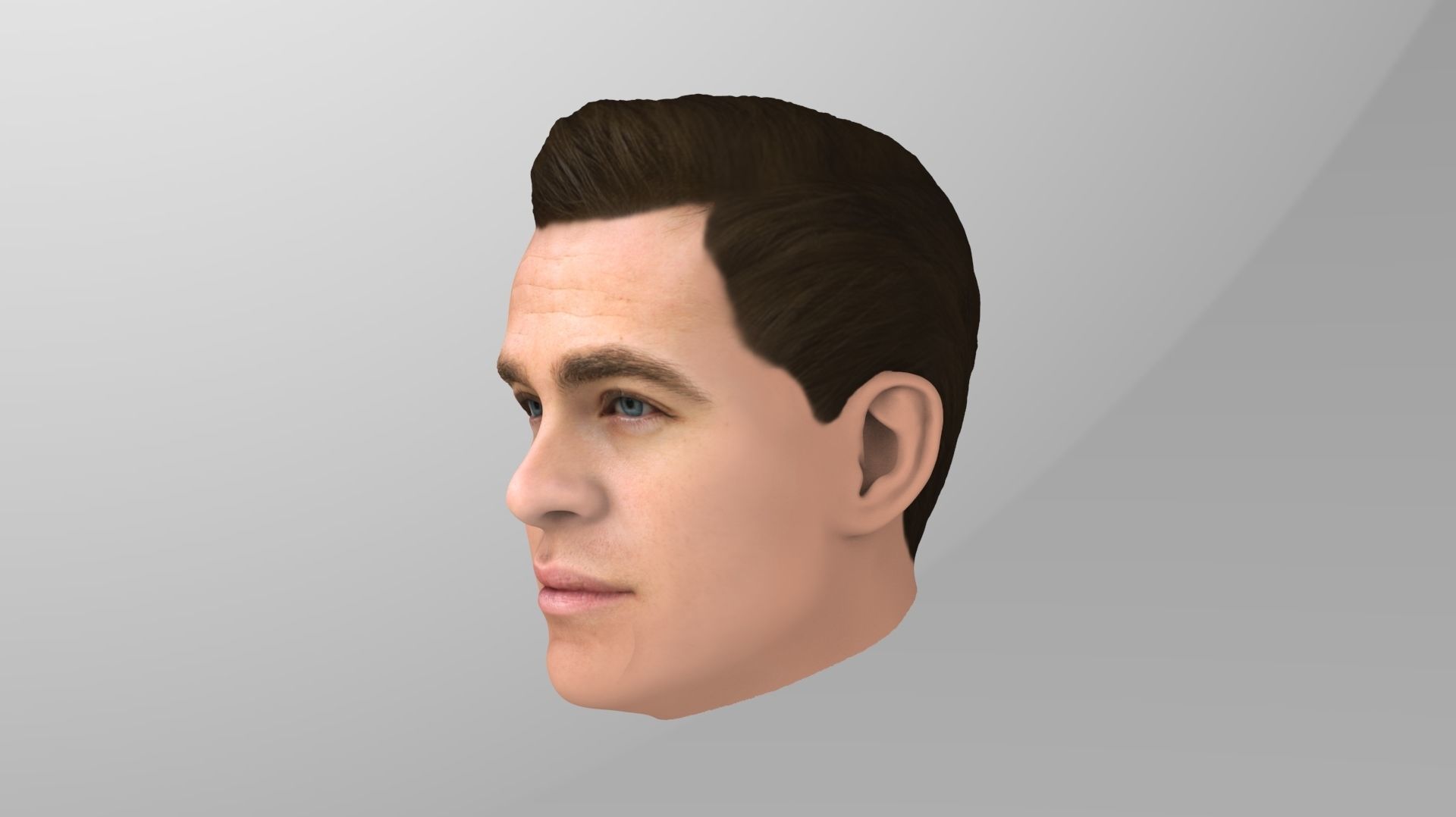 Chris Pine 3D model_4