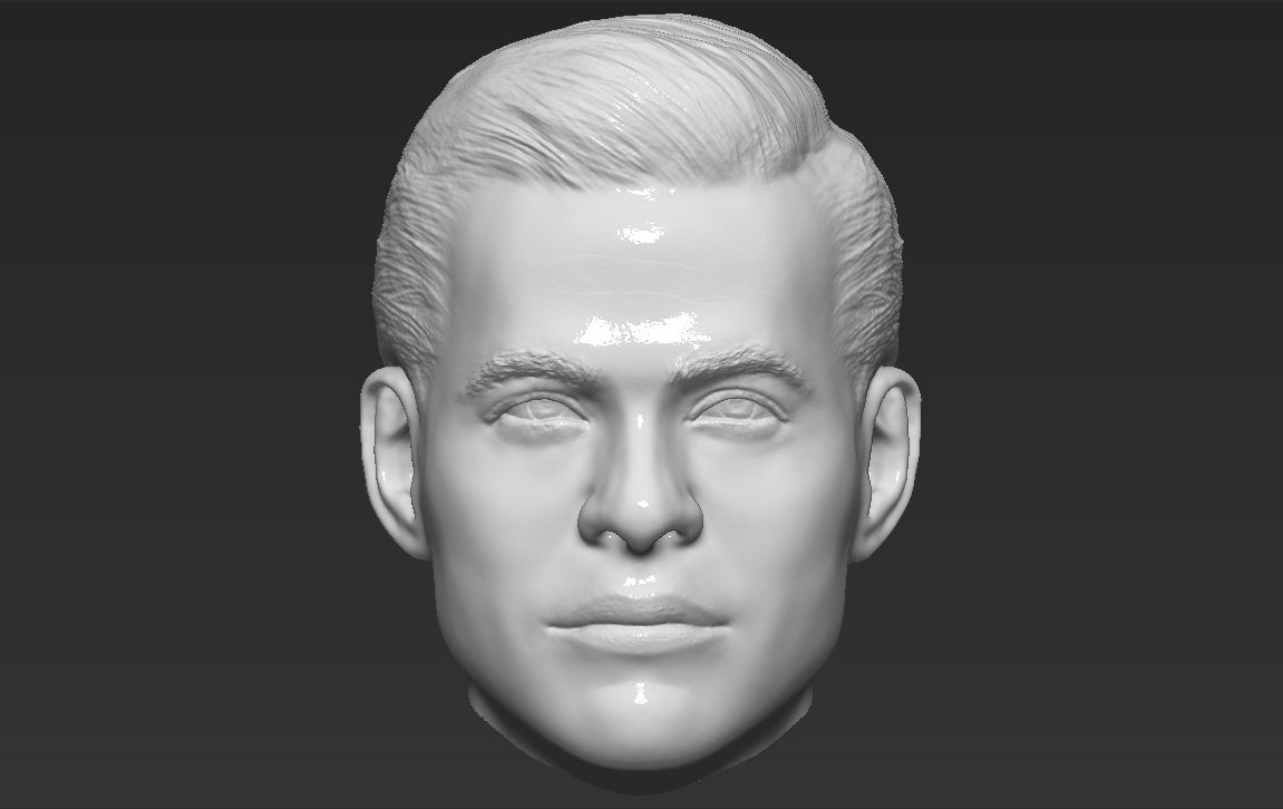 Chris Pine 3D model_24
