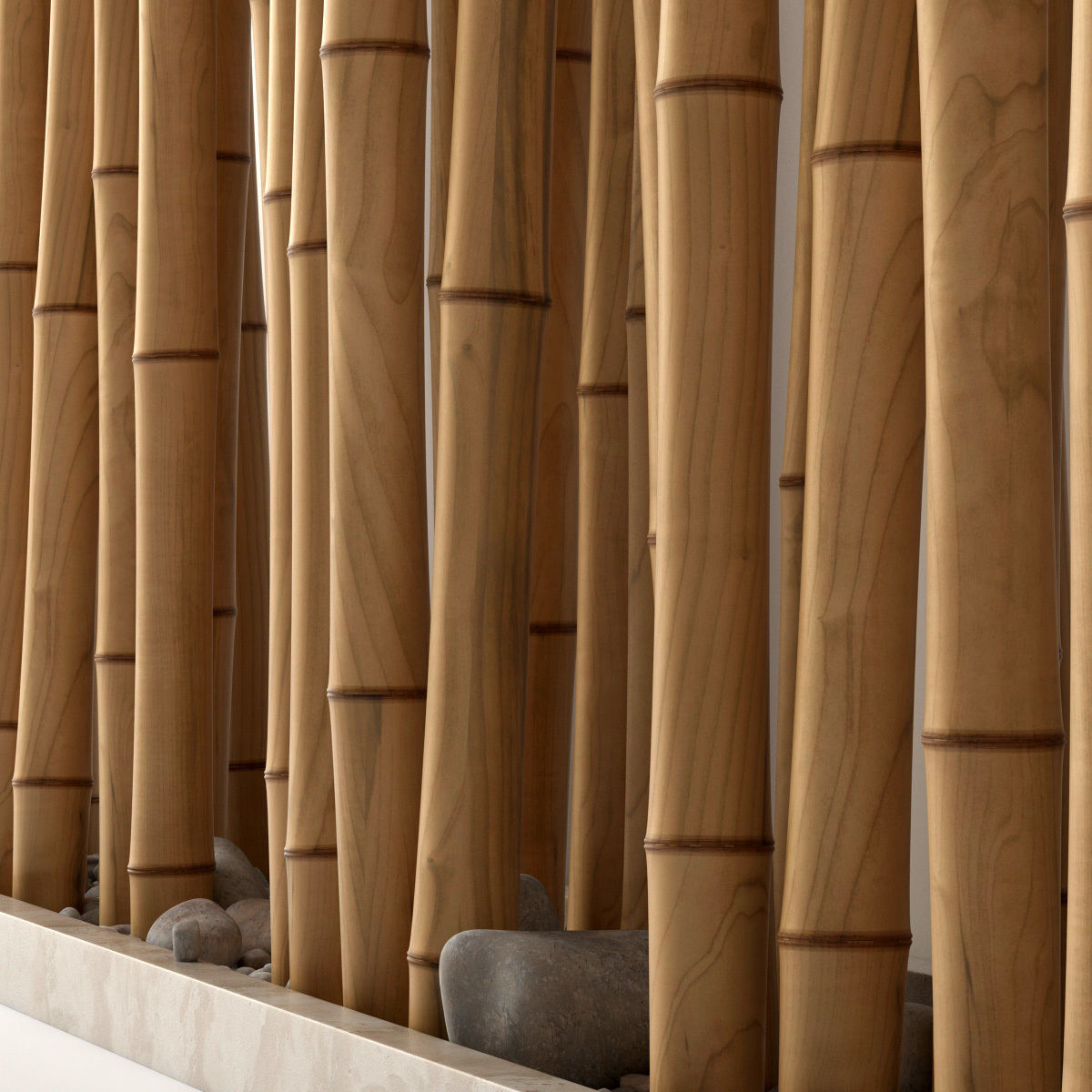 Bamboo decor n17 3D model_9