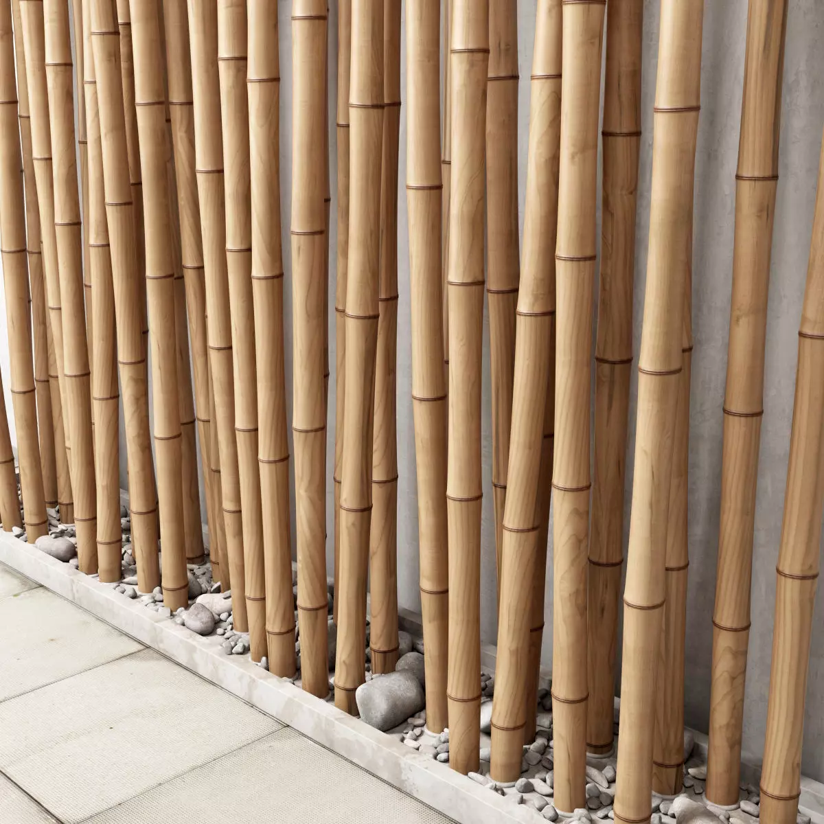 Bamboo decor n17 3D model_0