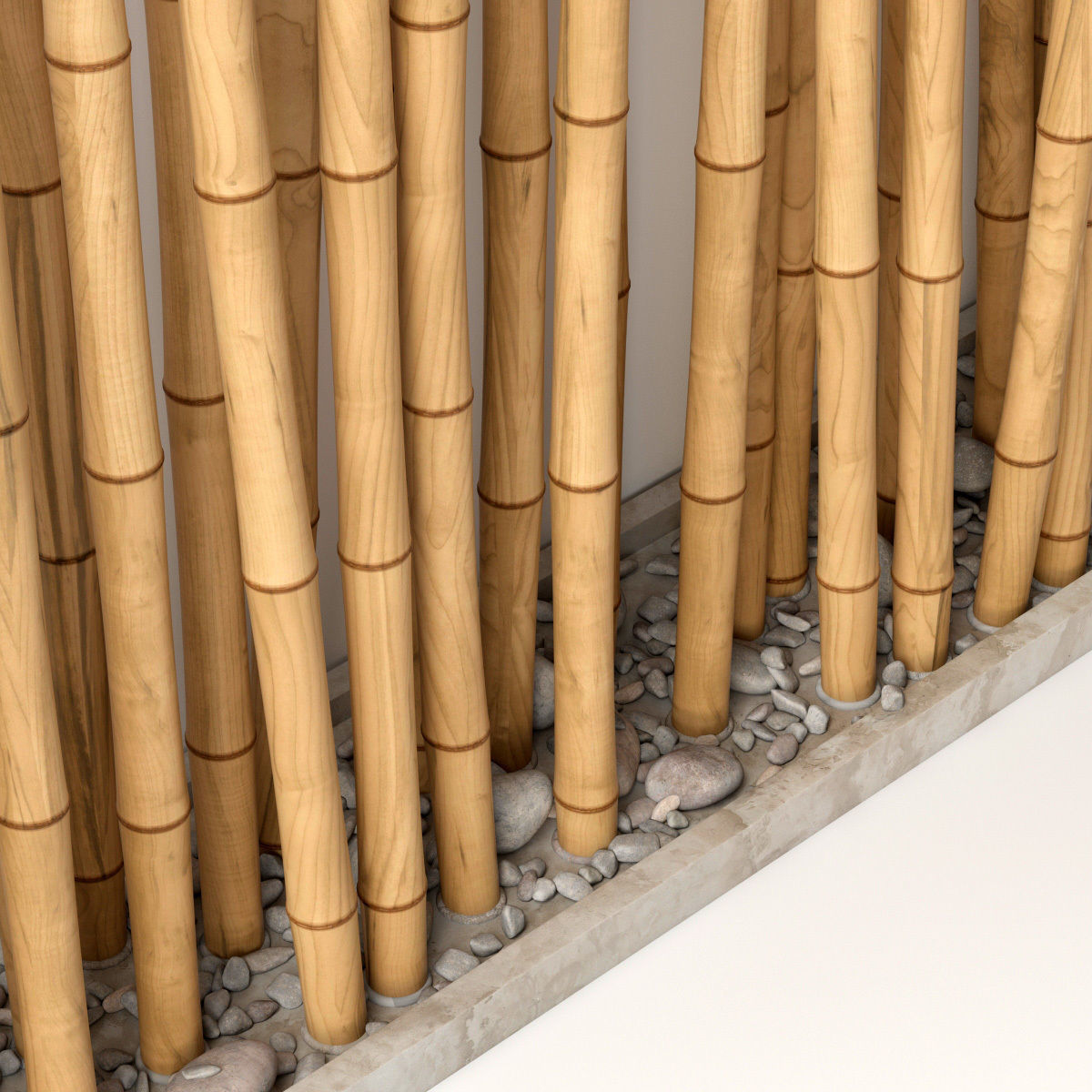 Bamboo decor n17 3D model_8