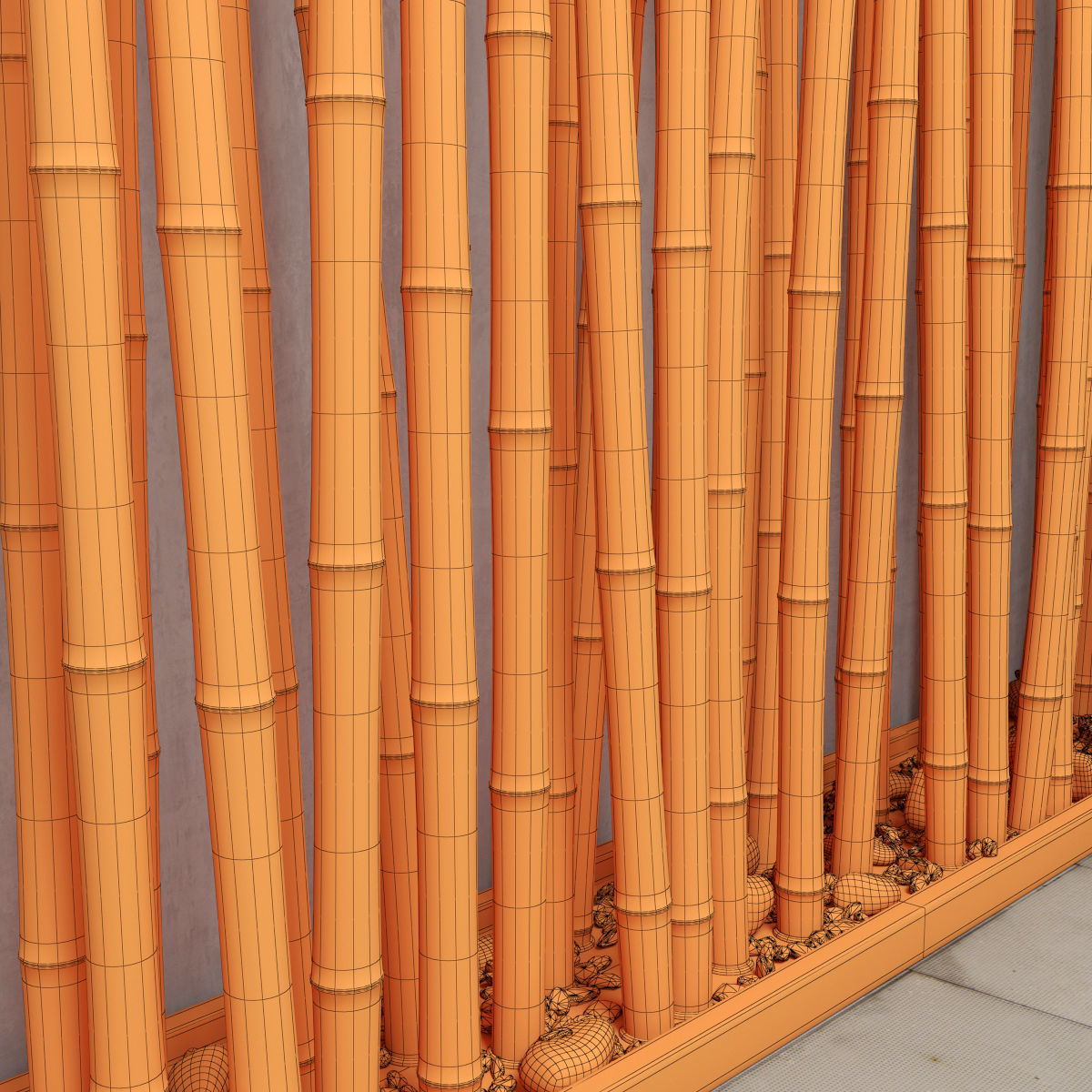 Bamboo decor n17 3D model_17
