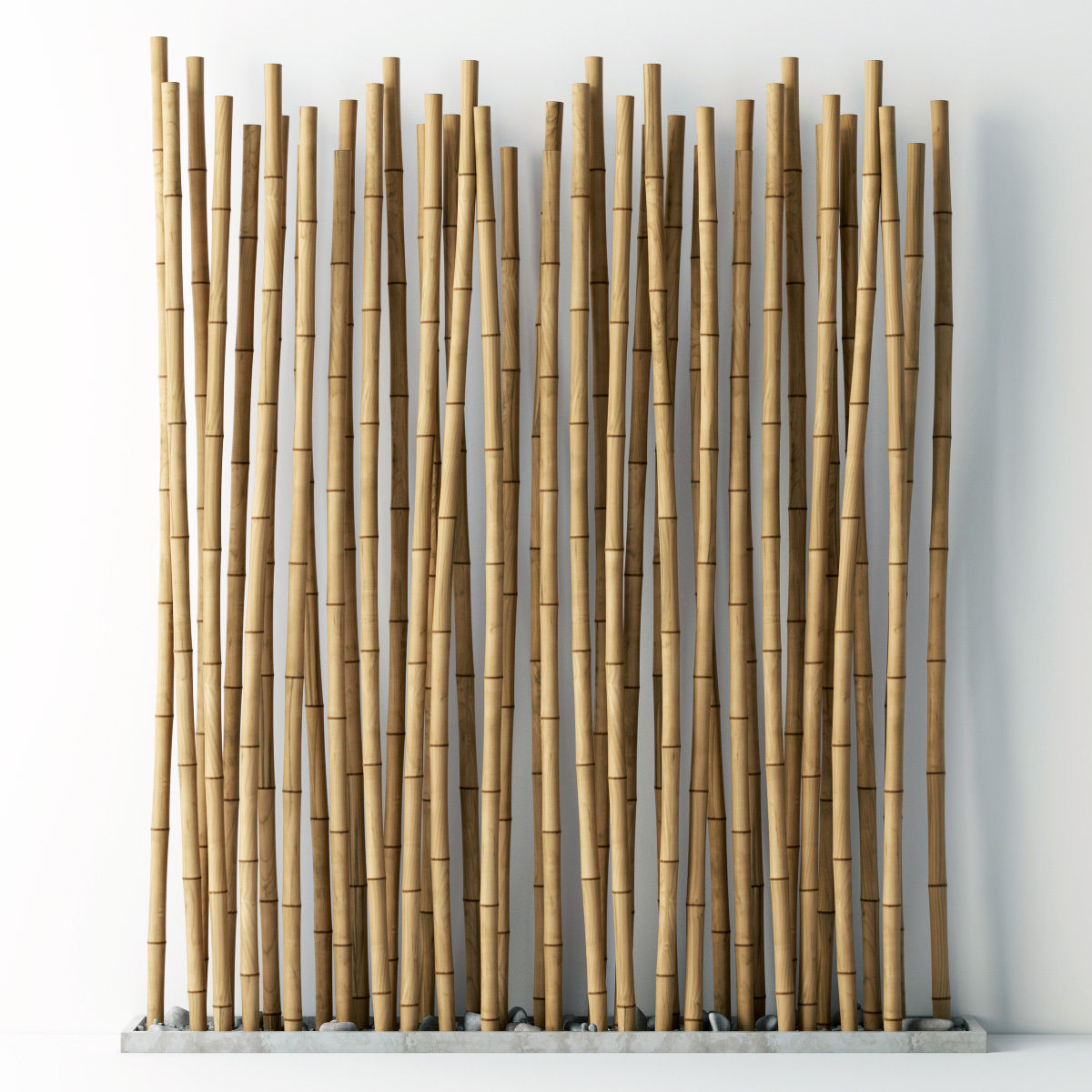 Bamboo decor n17 3D model_6