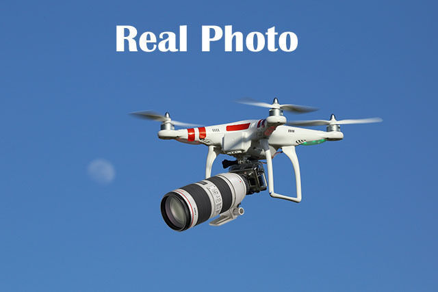 Quadcopter Animated 3D model_1