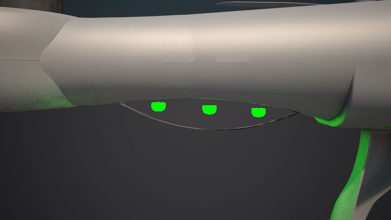 Quadcopter Animated 3D model_8