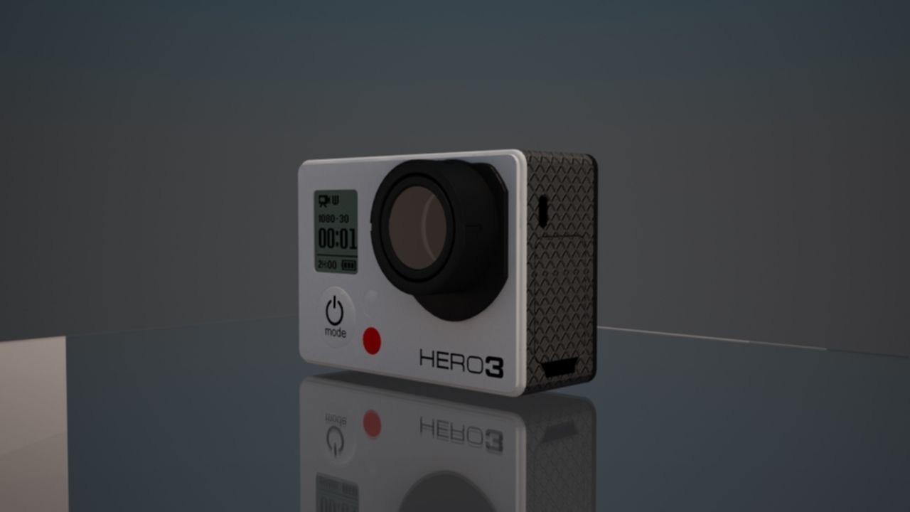 Quadcopter Animated 3D model_10