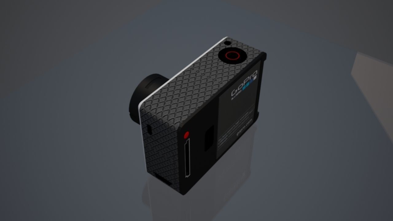 Quadcopter Animated 3D model_11