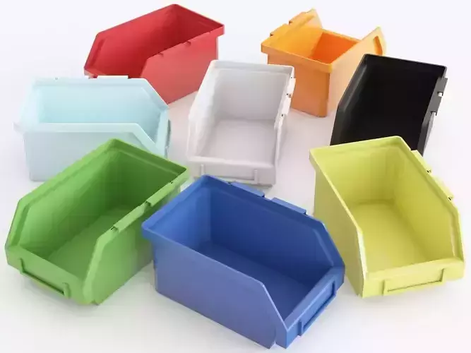 Plastic Storage Bin