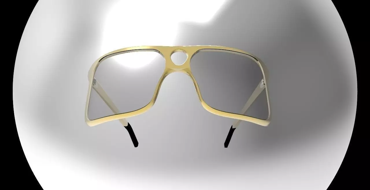 Carrera racers sunglasses 3D model