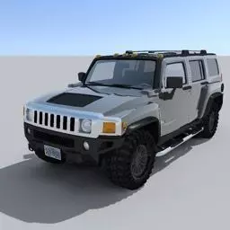 Hummer H3 Free 3D model