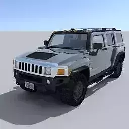 Hummer H3 Free 3D model