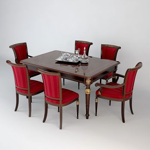 Ceppi Dining Furniture 3D model