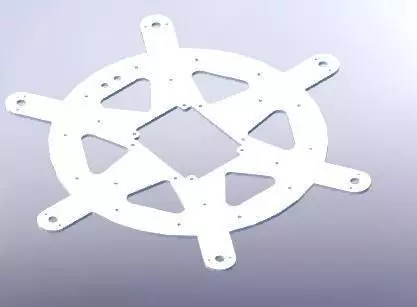 Multi servo bracket Free 3D model