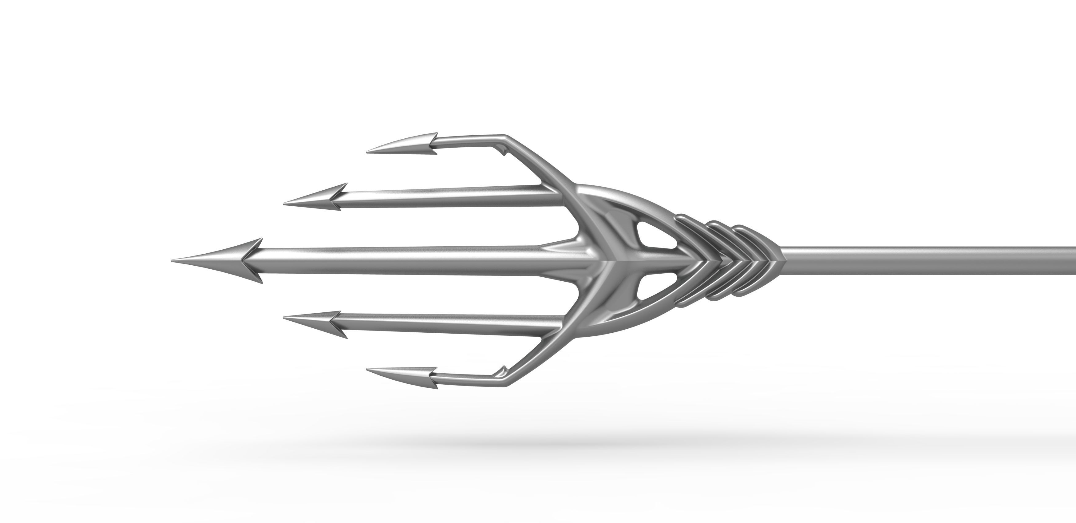 Trident of Atlanna from the movie Aquaman 2018 3D print model_9