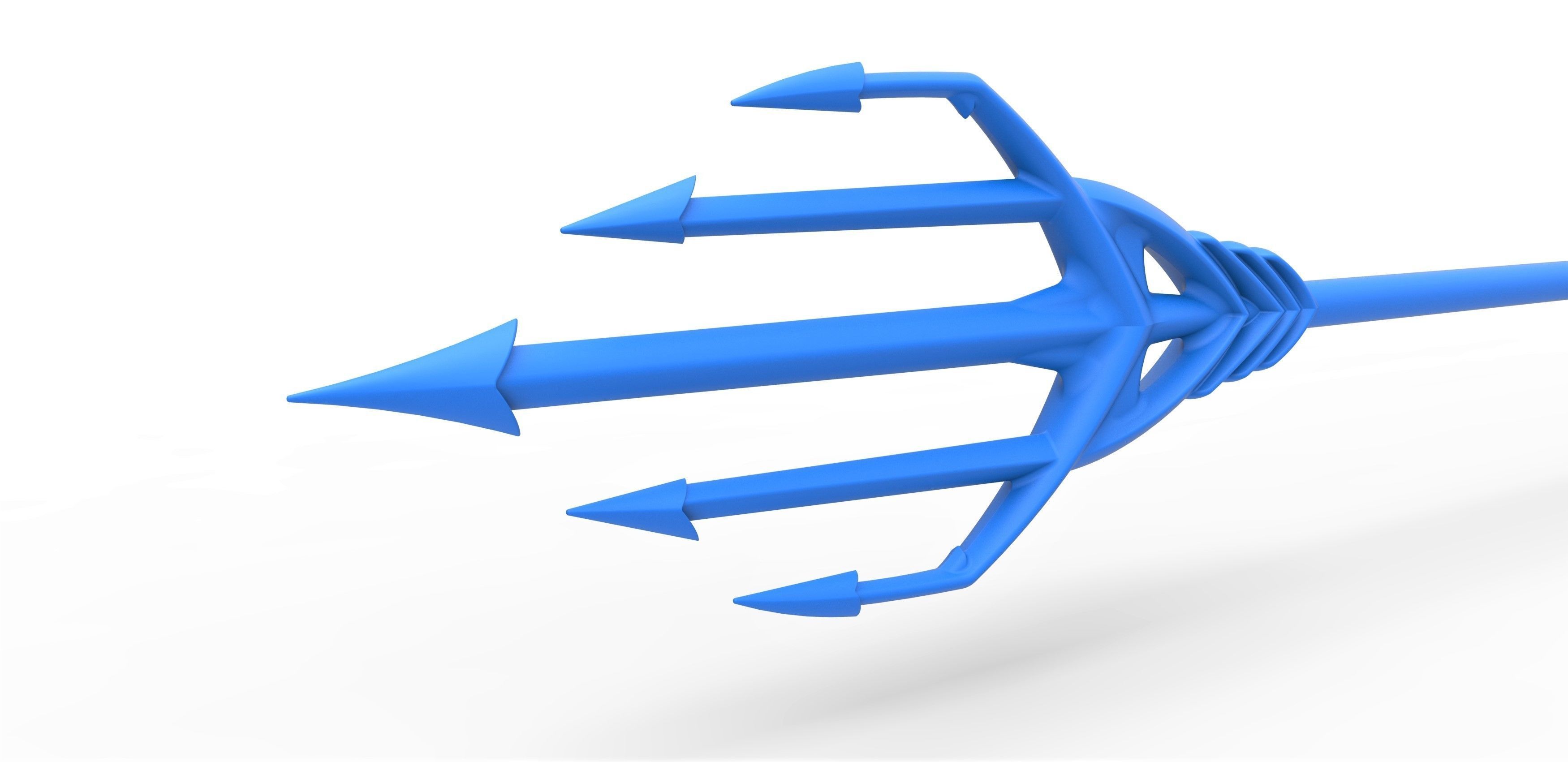 Trident of Atlanna from the movie Aquaman 2018 3D print model_23