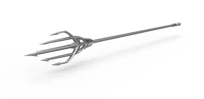 Trident of Atlanna from the movie Aquaman 2018 3D print model