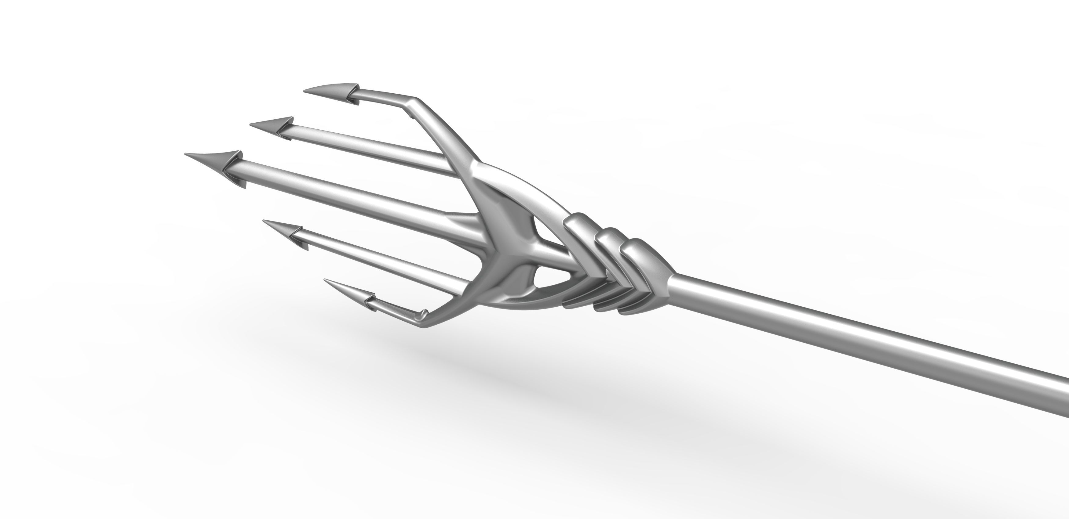 Trident of Atlanna from the movie Aquaman 2018 3D print model_12