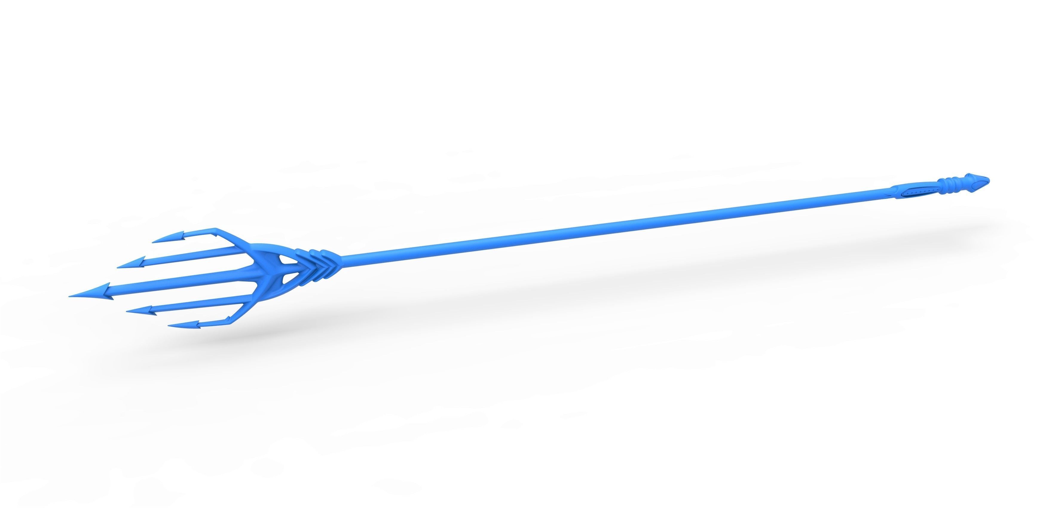 Trident of Atlanna from the movie Aquaman 2018 3D print model_13