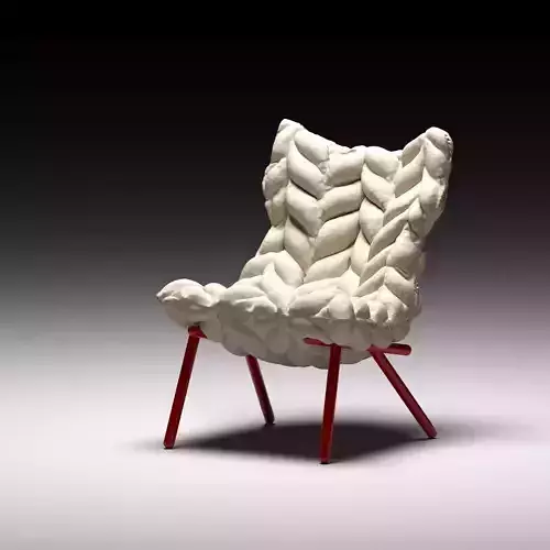 Foliage armchair by Kartell 3D model